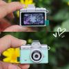 Katlanabilir Ekran Kart Kamerası, Çocuklar Öğrenciler İçin HD Fotoğraf ve Video Dijital Kamera, Retro CCD Kompakt Kamera