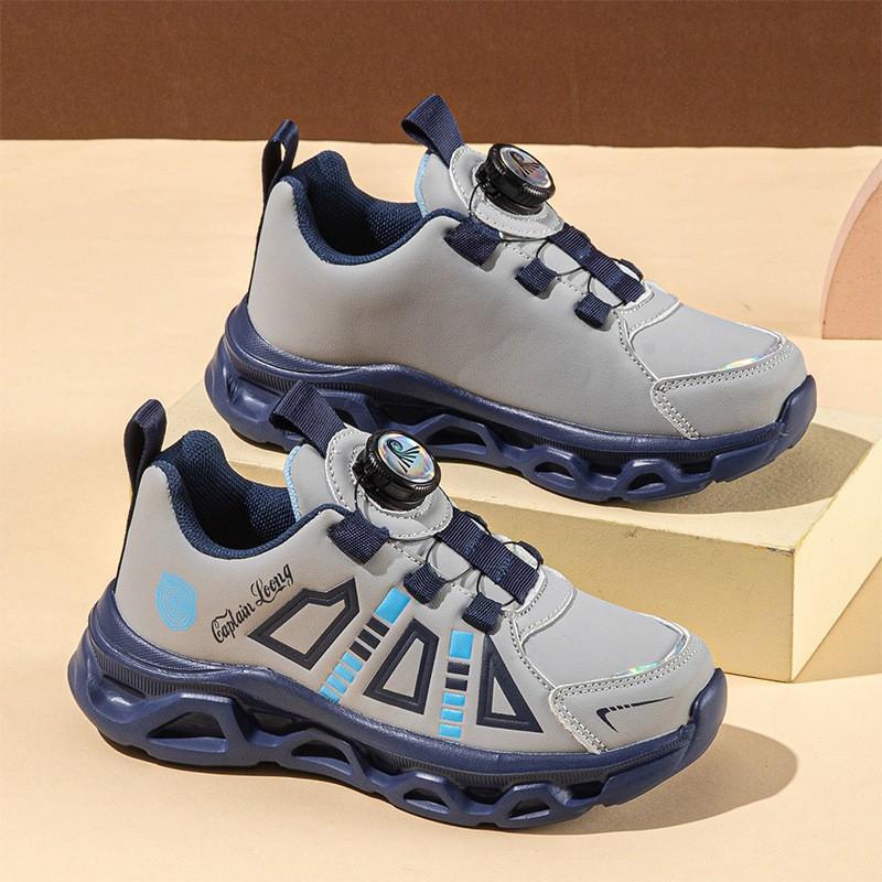 Boys Running Shoes Mesh Breathable Kids Sneakers School Sports
