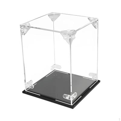 Acryl-Vitrine, Montagebox, Arbeitsplatte, transparent, für Sammlerstücke