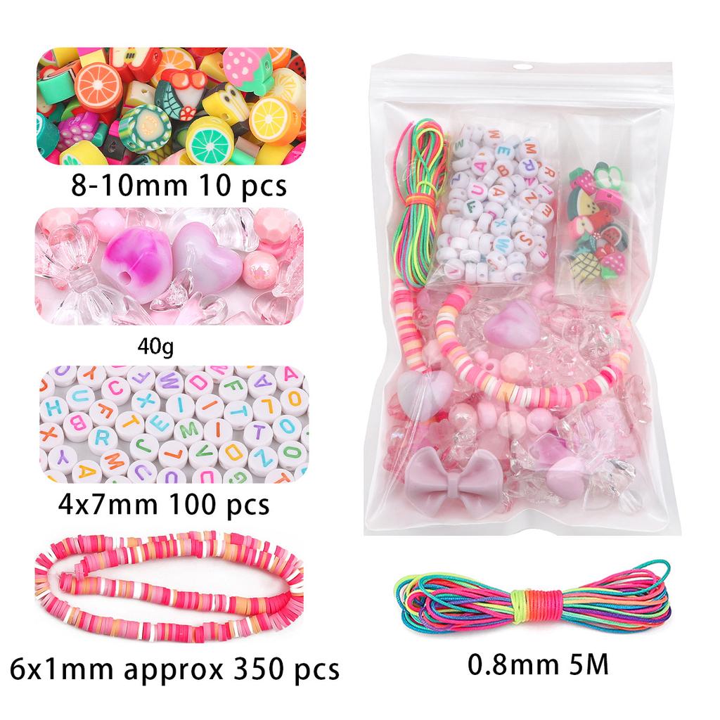 1 Beutel Mischstil Candy Farbe Acrylperlen für DIY Handgemachte Armband Schmuckherstellung Handykette Zubehör