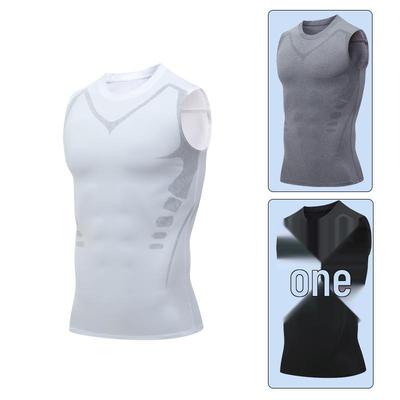 Men's Quick-Dry Breathable Slim Fit Sports Vest - Sleeveless, Elastic, and Ideal for Summer Training