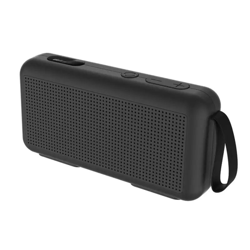 Black-Graffiti Mini Speaker Bluetooth-compatible 4.2 Wireless Speakers Micro SD Built-in Mic Stereo Music with FM TF Card