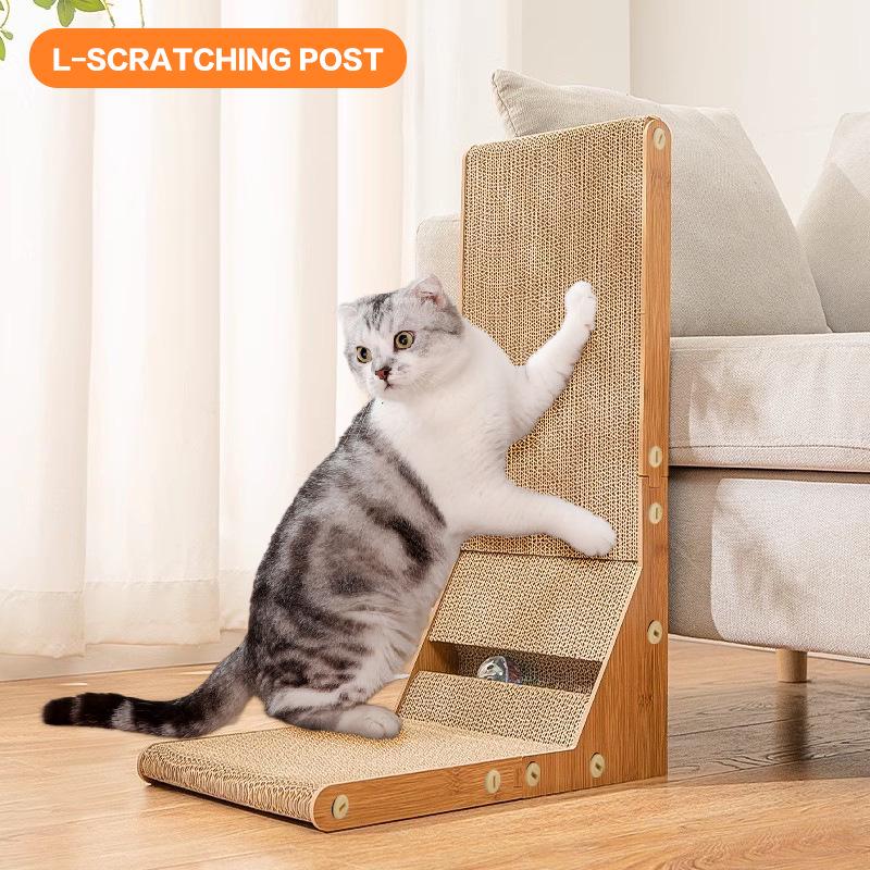 Cat Scratching Board: Scratch-Resistant Nest with Climbing Frame and Durable Large Basin Plate