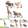 Educational Animal Models Pvc Camel Giraffe Safari Wildlife Figurines Kids Learning Nature Toys