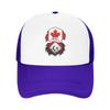Rif Republic Canadian Canada Tree Roots Flag Hiking Mesh Baseball Caps For Mens  Unisex Female Beach Sunscreen Hat Trucker Cap