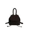 Dual Shoulder Bag, Commuter Backpack, Girlish and Versatile Handbag with a Water Bucket Design