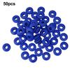 10/50PCS Plastic Eyelets Set Round Eyelets Tarpaulin Eyelets Solar Cover Pool For Repairing Tarpaulins And Securing Solar Covers