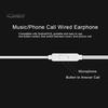 Wired Universal Noise Cancelling Stereo In-ear Earphone Phone Headset with Mic