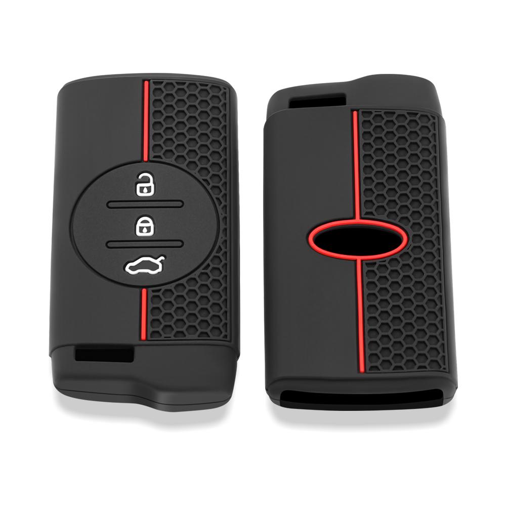 Silicone Car Key Cover Case Skin For Chery Tiggo 7 Pro Tiggo 8 Pro Arrizo 5 EQ7 5x 3x Gx Remote Wallet Key Fob Accessories