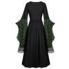 2023 Halloween Skull Lace Strappy Dress for Women