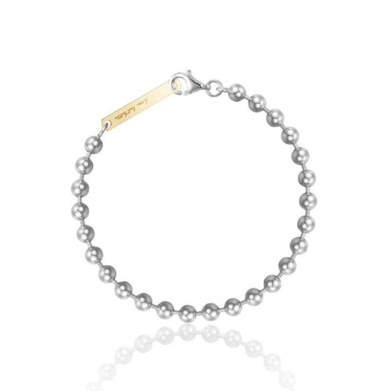 LUNNE Silver 925 Ball Chain Bracelet (4mm) #LSB13
