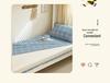 Class A 100% Cotton Yarn-Dyed Washed 3-Piece Bedding Set for Student Dormitory Bunk Beds