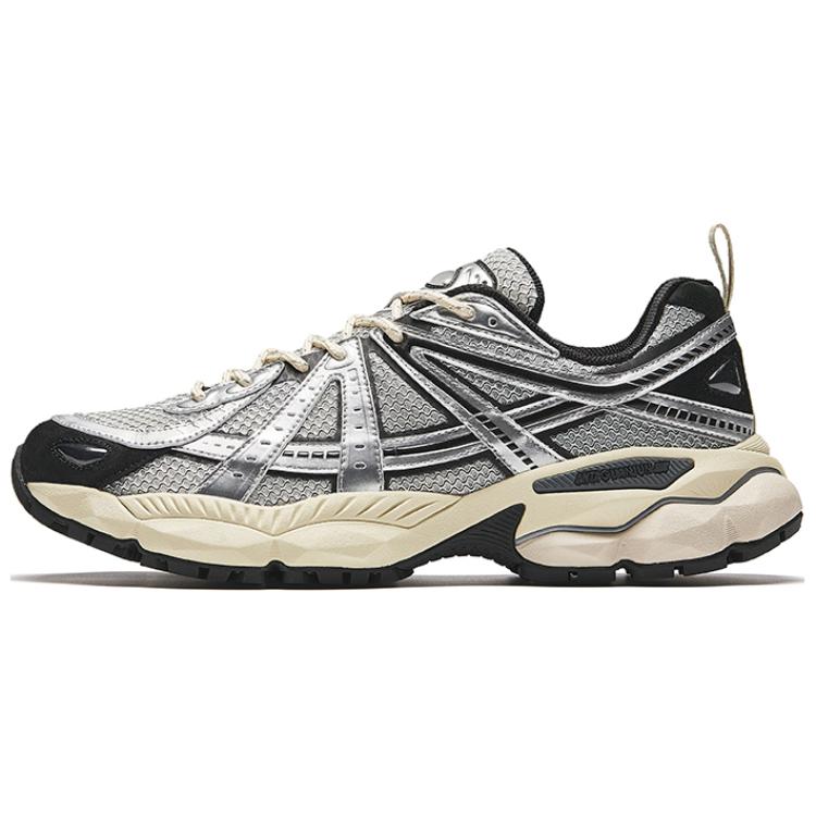 Anta Light Flow Cushion Running Sneaker Men White Black 112438808A-1 40