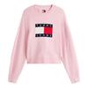 Tommy Jeans Womens/Ladies Flag Jumper