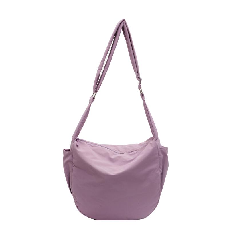 

Легкая сумка через плечо, женская сумка через плечо большой вместимости фиолетовый
