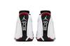 Men's Sneakers Jordan 14 Retro Black Toe (2024) White/Varsity Red/Black/Metallic Silver