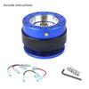 Aluminum Car Auto Steering Wheel Quick Release Hub Adapter Snap Off Boss Kit Car Accessories With Logo or Not Logo