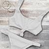 Premium Quality Women Sexy V Neck Swimsuit Bikini Sets With Timeless Design For Beach Sport