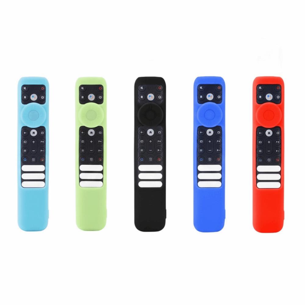 Luminous Remote Control Case Anti-fall Remote Control Sleeve Silicone Case for TCL RC902V