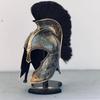 Medieval Knight Steel Authentic Troy Achilies Helmet- Greek Helmet With Wooden Stand