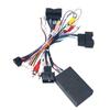 Car 16Pin Android Power Wiring Harness With Canbus box For Ford Focus 9.7'' 10.4'' 12.4'' Android Stereo Player