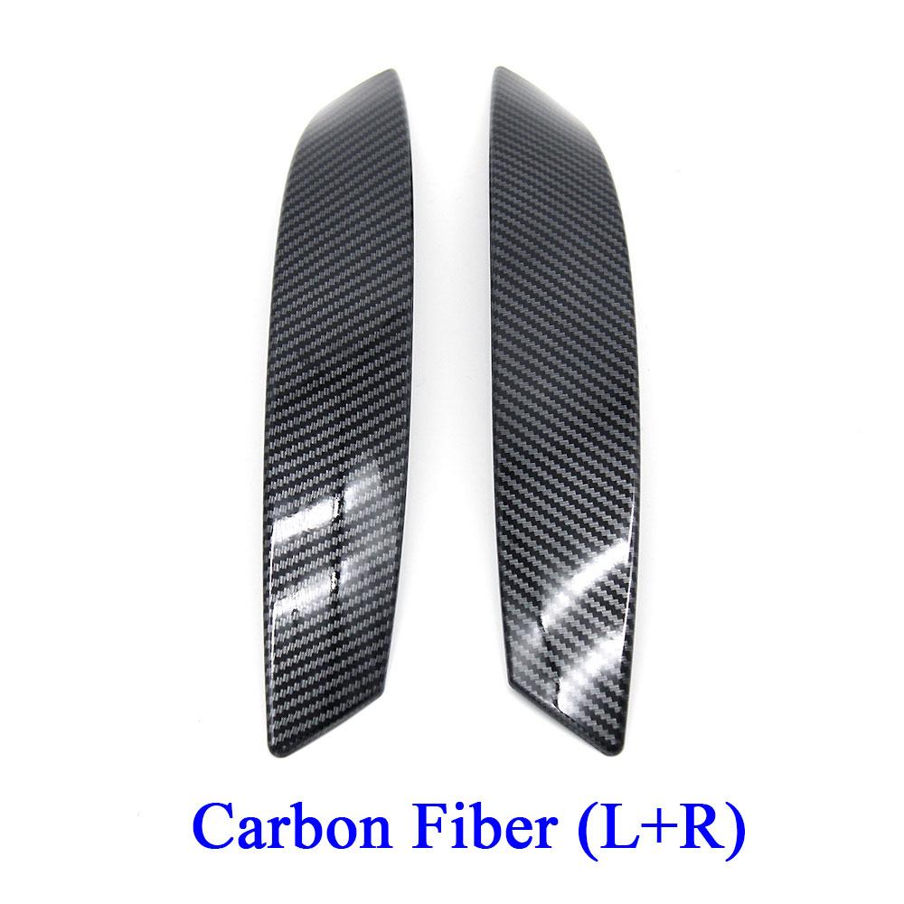 Silber Carbon Fiber Innen Links Rechts Tür Pull Griff Abdeckung Ersatz Für BMW Z4 E85 E86 2002 2003 2004 2005 2006 2007