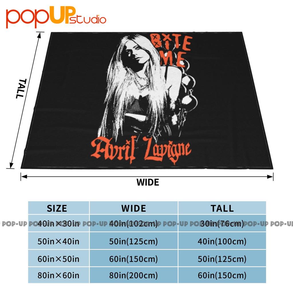 Avril Lavigne Bite Ultra-Soft Blanket Quilt Winter Sofa Cover Bed Covers