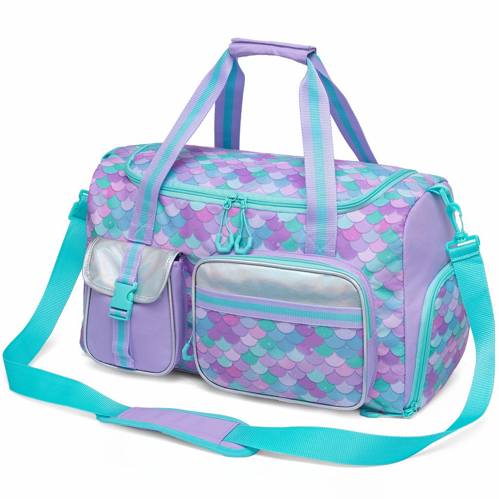 Kinder Reisetasche Mädchen Damen Reisetasche Geschenke Übernachtungstasche für Mädchen Damen Tragetasche Übernachtungstaschen für Mädchen Fitnessstudio Tanztaschen mit Schuh