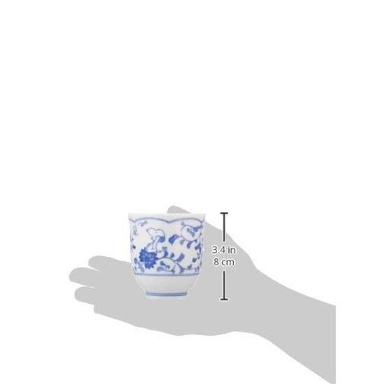 Sunupi Ai Karakusa Porcelain Yunomi Gift Box Included 630132