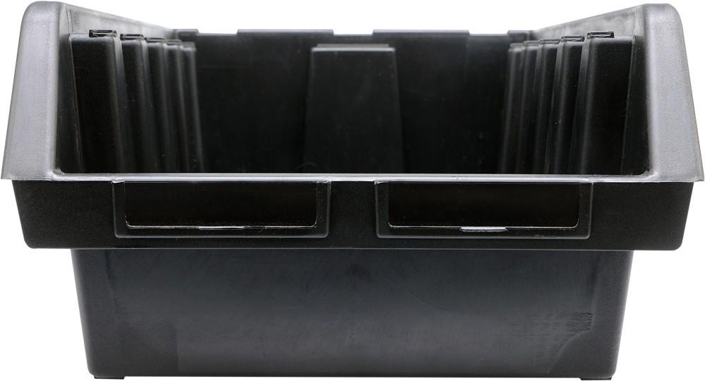 Schwarzer XL-Aufbewahrungsbehälter 333 x 500 x 187 78835 VOREL