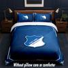Ensemble de literie TSG Hoffenheim FC 1 Housse de couette + 2 Taies d'oreiller Doux Respirant Linge de lit pour la maison