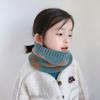 Soft Knit Kids Neck Warmer Polyester Baby Neck Gaiter Lightweight Children Gaiter  Winter