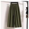 DIMANAF 2026 Summer New Plus Size Women Long Pants Clothing Loose Casual Elastic Waist Fashion Lady Bottoms