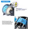 ZONESUN Manuelle Etikettiermaschine Mit Griff Etikettenapplikator Metall Runde Flaschenverpackungsmaschine Flaschenetikettierer ZS-50P