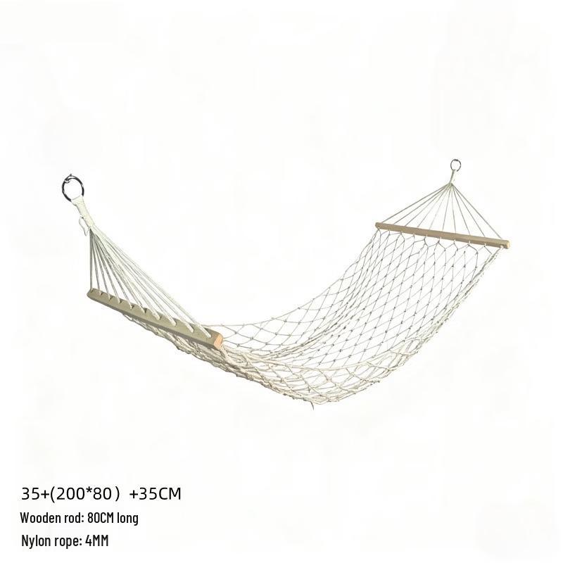 OLOEY Anti-Rollover Cotton Net Hammock