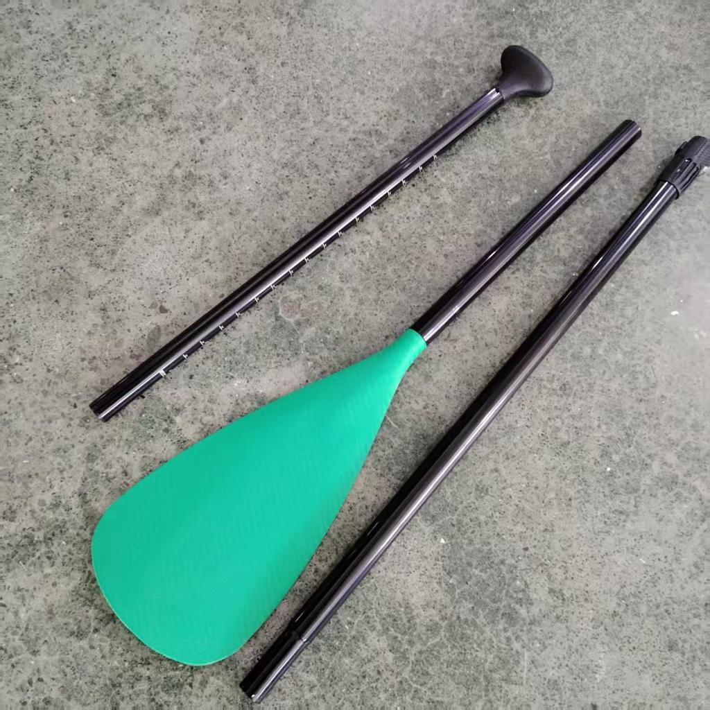 Pala Portátil Desmontable de Aluminio de Tres Secciones para Tabla de Paddle Surf/Tabla de Surf