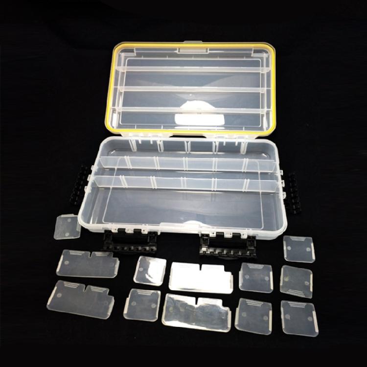 Fish Lures Tackle Box Fishing Storage Box Organizers Box with Removable Dividers