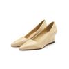 5162-2 Slope Heel High Heels Women's New Light Mouth Thick Sole High Heel Single Shoes Women's Solid Color Work Women's Single Shoes