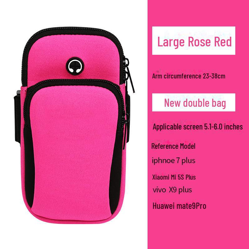 Borsa da Braccio Sportiva in Neoprene per Corsa e Fitness all'Aperto