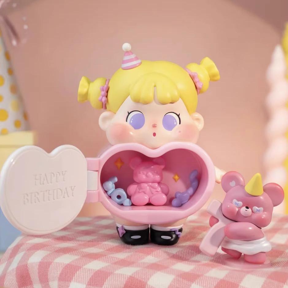 

QOQO Make A Wish with You Series Blind Box Anime Figures Collectible Model Mystery Box Room Decor Toy Surprise Birthday Gifts