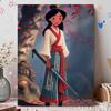 Disney Pearl Painting Anime Mulan Art Kit Adult Beginner Home Wall Decor Special Shape