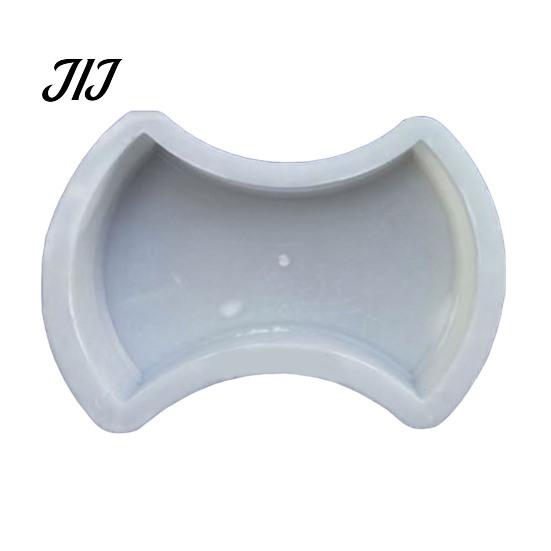 Backyard Walkway Design Tool Garden Stepping Stone Mold, Reusable Concrete Pathway Paver DIY Patio Flooring Mold Cement Pavement Mould for Decor