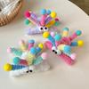 Women Hair Claw Cartoon Shape Strong Grip Shark Hair Clip with Big Eyes Decor