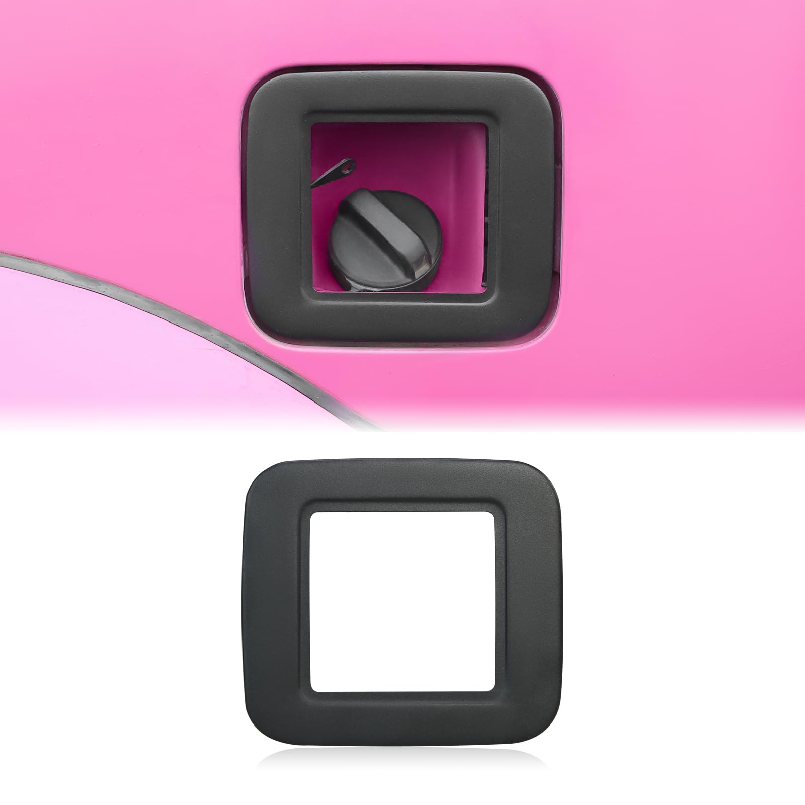 

AMWMORV JB23 Jimny Sierra JB23 Special Fuel Lid Cover Glass Lid JB43 Fuel Cap JB23/43 series чёрный