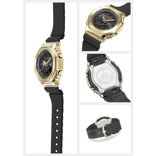Casio Watch G-Shock Mid Size Model Metal Covered GM-S2100GB-1AJF Black
