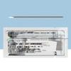 Global Brand Triangular Blackhead Needle, Non-Sterile, Large & Small Sizes, 10-Pack