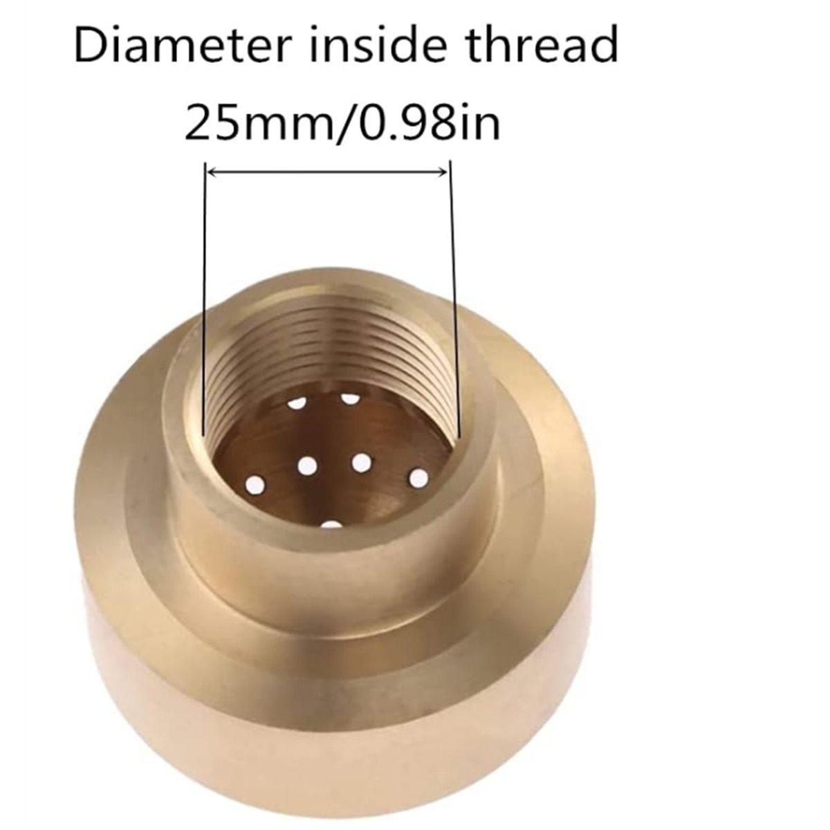 

BHBL Fountain Nozzle - 3/4 Brass DN20 Sprinkler, Pond Column Water Sprays Head with Adjustable Micro-Centrifugal Nozzle China Mainland
