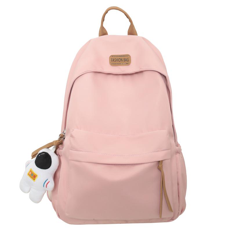 

Japanese & Korean Style Women s Backpack - Large Capacity for Middle & High School Students Contact customer service for pendants розовый