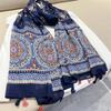 Cashew Print Women Tassel Scarf National Style Bohemian Shawl Fashion Travel Scarves  Winter Warm