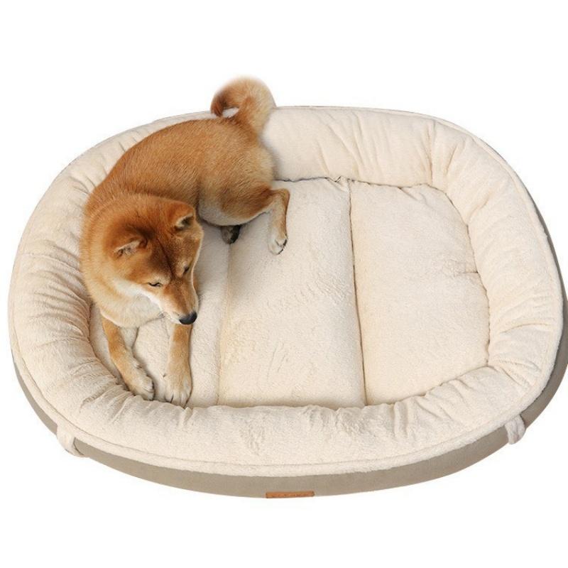 Wholesale Dog Pet Bed Square Dog Beds For Large Dogs Dog Sofa Beds PP Cotton Anti-Mite Pet Bed Inner Pad Washable Puppy Supplies